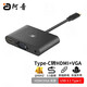 阿音 type-c雙向切換器8K高清投屏同屏hdmi一分二雙屏拓展VGA顯示器筆記本電腦電視機投影儀 TC700 Type-C轉HDMI+VGA 官方標配