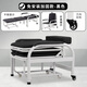 古達醫用陪護床折疊單人醫院陪護椅兩用醫療病房專(zhuān)用折疊多功能便攜式 加固白黑色陪護椅【免安裝款】