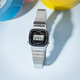 卡西歐（CASIO）反顯防水時(shí)尚潮流復(fù)古方塊男女學(xué)生表A158 A168WGG-1A/1B 電子表 LA-670WA 1DF 女款 【附加貼膜】