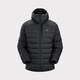 始祖鳥(niǎo)（ARC'TERYX）Thorium Hoody男子750蓬保暖連帽羽絨服 Black M