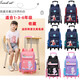 瑾安（JINAN）小學(xué)生拉桿書(shū)包小男孩1-3-6年級兒童6-12歲拆卸三輪爬樓兩用防水 藍色奧特曼 六輪高腳升級款防雨罩文具筆袋