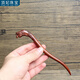 頂妃（DING FEI）雷擊棗木龍頭浮雕男女士發(fā)簪道家法器純手工打磨木質(zhì)工藝品發(fā)釵 龍頭發(fā)簪  A25-105 1件套