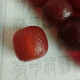 集祥閣天然藏式老瑪瑙紅肉老型珠14*13mm手工編織DIY手鏈?zhǔn)执鹬樯⒅樽?磨砂老型桶珠14*13mm/單顆