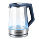 西屋（Westinghouse）WEK-C43燒水壺電熱水壺家用304不銹鋼2L大容量玻璃開水壺