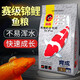 海豚銀袋錦鯉飼料賽級錦鯉專(zhuān)用魚(yú)糧育成色揚海豚魚(yú)食大顆粒錦鯉魚(yú)飼料 育成10kg 大粒