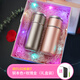 SENLEBAO森樂(lè )寶保溫杯女一對杯情人節元旦送禮水杯定制logo刻字杯子年會(huì )禮物 鋼本色+玫瑰金+禮盒+杯套杯刷