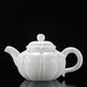 貳號（ERHAO）/陳清宜手工德化白瓷茶壺功夫茶具單壺素燒壺手作/瓜壺A款