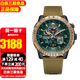 西鐵城（CITIZEN）光動(dòng)能手表藍(lán)天使空中之鷹系列藍(lán)寶石鏡面多局電波多功能防水夜光 JY8074-11X 黃景瑜同款空中之鷹