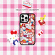 CASETIFY Hello Kitty x CASETiFY 三麗鷗聯(lián)名 貼紙 適用于iPhone16/15/Pro/Max手機(jī)殼 鏡面黑框Magsafe iPhone 16 Pro Max