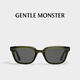 GENTLE MONSTER MUSEE 方形窄框貓眼墨鏡太陽鏡男女中性防曬出游 KC2