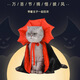 阿莫爾貓咪衣服寵物萬圣節(jié)斗篷披風(fēng)節(jié)日搞怪套裝藍(lán)貓小狗狗男爵扮演服裝 大領(lǐng)黑紅披風(fēng) F碼-均碼