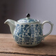 鹿玙景德鎮陶瓷水壺青花瓷茶壺陶瓷家用大號泡茶水壺過(guò)濾冷熱涼茶壺 青花壺 500ml