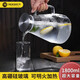 慕馨（moosen） 涼水壺大容量玻璃冷水壺夏季家用涼水杯耐熱水瓶 1800ml單壺(收藏加購得杯墊杯刷)