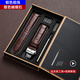 寶舵男女真皮手表帶蝴蝶扣BOWDOR寶陀表鏈頭層牛皮配件181920mm 棕色+銀蝴蝶扣 22mm