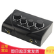品怡品怡 GS-N2家用K歌混音器混響器話筒家用卡拉OK效果器2路話筒輸入 黑色