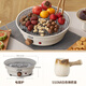 探露圍爐煮茶家用電陶爐戶(hù)外燒烤爐取暖爐烤火盆圍爐煮茶套裝器具 電圍爐+550ML棕色罐罐壺