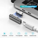 原焋 macbook磁吸頭type-c轉接頭充電線(xiàn)20 pin轉換器蘋(píng)果華為小米switch充電 磁力數據頭灰色-彎頭