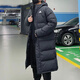 阿迪達(dá)斯（adidas）羽絨服男裝女裝 冬季新款戶外運(yùn)動(dòng)服保暖連帽夾克外套長(zhǎng)款羽絨服 GK0664-黑色-正品保障 M