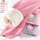 Hello Kitty兒童保暖褲女童棉質(zhì)秋褲寶寶秋冬內(nèi)穿加厚加絨打底褲536深粉140
