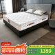 天壇家具 彈簧厚床墊22cm 床墊1.8 軟硬兩用 白色 150*190*22cm