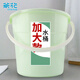 CHAHUA茶花 塑料桶12.2L 大號家用手提水桶洗車洗衣儲(chǔ)水桶大容量