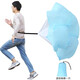 華敏 阻力傘力量訓練體能傘跑步爆發(fā)力田徑核心力量速度傘跑步傘  單傘藍色款