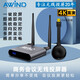 AWiND  奇機無(wú)線(xiàn)投屏器筆記本電腦投屏4K高清顯示器蘋(píng)果華為小米手機連電視同屏器HDMI無(wú)線(xiàn)傳輸投影儀 Y02主機 4K+USB接口發(fā)射器
