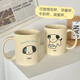 卡羅特 陶瓷杯小狗卡通水杯創(chuàng  )意情侶杯子可愛(ài)女生男友個(gè)性喝水杯 馬克杯（喝水小狗）1個(gè)