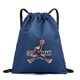 兒童籃球袋收納袋排球足球雙肩包輕便防水小學(xué)生5號籃球包訓練包 深藍中號【可裝5/7號籃球】