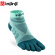 injinji馬拉松五指襪女中筒加厚戶(hù)外運動(dòng)越野跑徒步登山腳趾襪子 冰川-限定 XS/SM（35-40）