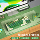 B.O.W航世 G87U 熱插拔有線(xiàn)機械鍵盤(pán) 便攜筆記本電腦臺式通用 辦公電競游戲客制化機械鍵盤(pán)紅茶軸87鍵 綠白丨87鍵(有線(xiàn) 混光) 全鍵無(wú)沖丨插拔軸 紅軸