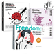 3冊 路米斯經(jīng)典美術(shù)課創(chuàng  )意插畫(huà)+FREEDOM！商業(yè)插畫(huà)師的100個(gè)創(chuàng  )意技巧+想象力-構圖與創(chuàng  )作思維時(shí)尚商業(yè)插畫(huà)師教程書(shū)籍繪畫(huà)技法