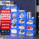 Disney迪士尼鞋盒透明鞋柜防塵防潮鞋架前開式收納盒收納柜藍(lán)色4個(gè)裝
