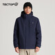 探拓探拓（TECTOP）沖鋒衣三合一防寒保暖戶外登山服 藏青 XL 