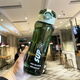 愛(ài)舒貝水杯塑料杯大容量運(yùn)動(dòng)水杯兒童學(xué)生杯子男士學(xué)生泡茶杯水瓶便攜式 super運(yùn)動(dòng)水杯【橄欖綠750ml】