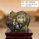 大井新中式家居裝飾品擺件客廳玄關(guān)陶瓷創(chuàng)意禪意辦公室手工繪畫(huà)禮品 雕塑 難得糊涂  新