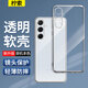 檸索 適用三星a55手機(jī)殼透明軟殼Galaxy A55保護(hù)套全包防摔SM-A5560男女款純色SAMSUNG簡(jiǎn)約外殼5G版薄 三星A55【全透明軟殼】超薄防摔