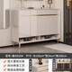 雷揚輕奢入戶(hù)鞋柜家用門(mén)口現代簡(jiǎn)約鞋柜新款2024奶油風(fēng)實(shí)木烤漆玄關(guān)柜 （高腿款140cm鞋柜）亮光烤漆