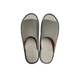NITORI宜得利家居 居家室內情侶通用涼拖鞋露趾鞋前開(kāi)輕量EVA拖鞋 灰色 L