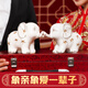 夫妻象結(jié)婚禮物新婚送新人新娘訂婚高檔實(shí)用禮品禮盒婚禮紀(jì)念擺件 夫妻象一對(duì)+高檔禮盒