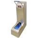 喜來客XZ200B智能全自動鞋套機(jī)XZ100A套鞋套機(jī)插電可加電池充電插電兩用 XZ-200B型金色帶扶手