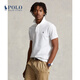 Polo Ralph Lauren 拉夫勞倫【大秀同款】男裝 經(jīng)典款修身網(wǎng)格短袖網(wǎng)球衫RL12673 100-白色 M
