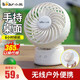 小熊（Bear）電風(fēng)扇手持迷你扇 充電臺(tái)扇迷你USB手持電風(fēng)扇輕音辦公室桌面小型風(fēng)扇 學(xué)生宿舍神器充電小風(fēng)扇 【usb迷你風(fēng)扇 標(biāo)準(zhǔn)款】白色DFS-C09C5