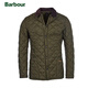 Barbour英國barbour liddesdale 經(jīng)典菱格棉服內膽絎縫棉衣 橄欖綠 L 40