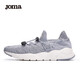 JOMA鞋子男女夏季網(wǎng)眼透氣運動(dòng)鞋男鞋女鞋防滑情侶款一腳蹬休閑鞋 灰色（男） 41