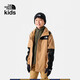 THE NORTH FACE北面童裝男女童三合一沖鋒衣抓絨防水|81RS QV0/棕色 160 XL（160/76）