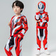 ULTRAMAN奧特曼衣服正版賽羅超人春秋套裝新款女童萬(wàn)圣節兒童蜘蛛俠兩件套 【捷德】升級春秋護鏡套裝 130 cm【建議身高115-125cm】