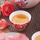 EILONG宜龍囍宴茶道功夫茶具茶杯陶瓷杯子單杯品茗杯喜慶婚宴 單杯