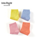 Interight 【京東自有品牌】童裝男女童春款精梳棉兒童棉襪子4雙裝   R3221312005 女童彩襪 16-18