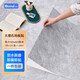 歐嘜 PVC地板貼自粘加厚耐磨防水 家用商用水泥地仿大理石免膠地面貼 石巖灰3片裝（1.08平方）